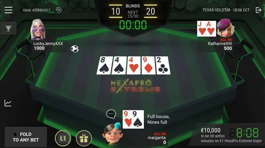 Unibet Poker HexaPro